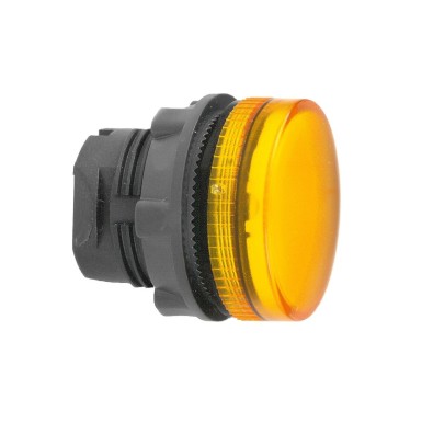 ZB5AV053S - Head for pilot light, Harmony XB5, orange ?22 mm grooved lens integral led - Schneider Electric - Head for pilot light, Harmony XB5, orange ?22 mm grooved lens integral led - Schneider Electric - 0