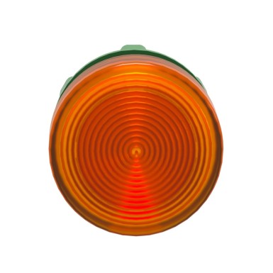 ZB5AV053S - Head for pilot light, Harmony XB5, orange ?22 mm grooved lens integral led - Schneider Electric - Head for pilot light, Harmony XB5, orange ?22 mm grooved lens integral led - Schneider Electric - 2