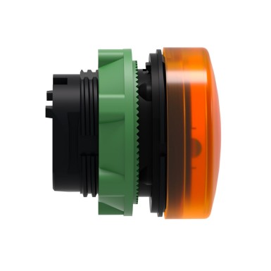 ZB5AV053S - Head for pilot light, Harmony XB5, orange ?22 mm grooved lens integral led - Schneider Electric - Head for pilot light, Harmony XB5, orange ?22 mm grooved lens integral led - Schneider Electric - 3