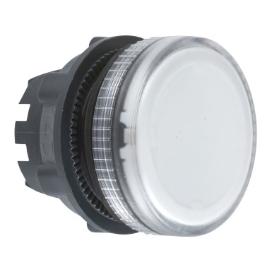 ZB5AV07 - Head for pilot light, Harmony XB5, clear, 22mm, with grooved lens, integral LED - Schneider Electric - Head for pilot light, Harmony XB5, clear, 22mm, with grooved lens, integral LED - Schneider Electric - 0