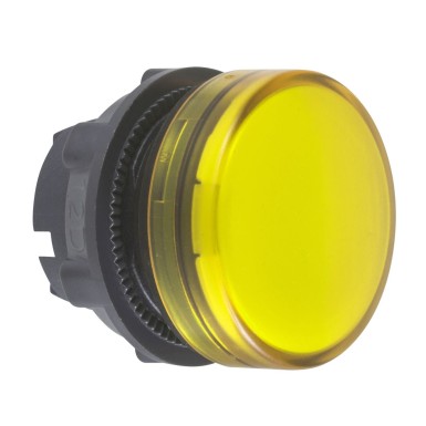 ZB5AV083 - Head for pilot light, Harmony XB5, plastic, yellow, 22mm, universal LED, plain lens - Schneider Electric - Head for pilot light, Harmony XB5, plastic, yellow, 22mm, universal LED, plain lens - Schneider Electric - 0