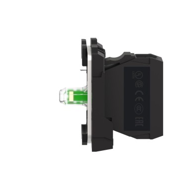 ZB5AVB1 - Complete body/light block assembly, Harmony XB5, plastic, universal LED, body/fixing collar, 24V AC DC - Schneider Electric - Complete body/light block assembly, Harmony XB5, plastic, universal LED, body/fixing collar, 24V AC DC - Schneider Electric - 1