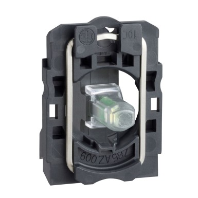 ZB5AVB3 - Light block with body fixing collar, Harmony XB5, plastic, green, integral LED, 24V AC DC - Schneider Electric - Light block with body fixing collar, Harmony XB5, plastic, green, integral LED, 24V AC DC - Schneider Electric - 0