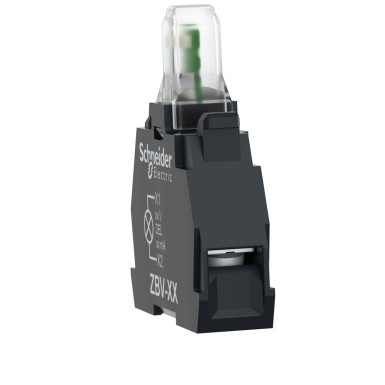 ZB5AVM1 - Complete body/light block assembly, Harmony XB5, plastic, universal LED, body/fixing collar, 230…240V AC - Schneider Electric - Complete body/light block assembly, Harmony XB5, plastic, universal LED, body/fixing collar, 230…240V AC - Schneider Electric - 6