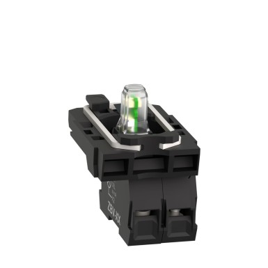 ZB5AW0G11 - Complete body/contact assembly and light block, Harmony XB5, XB4, with body/fixing collar, universal LED, 110...120V, 1NO - Schneider Electric - Complete body/contact assembly and light block, Harmony XB5, XB4, with body/fixing collar, universal LED, 110...120V, 1NO - Schneider Electric - 5