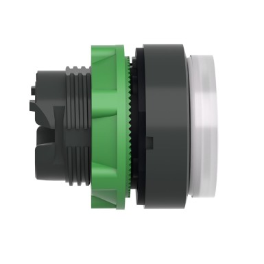 ZB5AW113 - Head for illuminated push button, Harmony XB5, XB4, white projecting pushbutton ?22 mm spring return - Schneider Electric - Head for illuminated push button, Harmony XB5, XB4, white projecting pushbutton ?22 mm spring return - Schneider Electric - 1