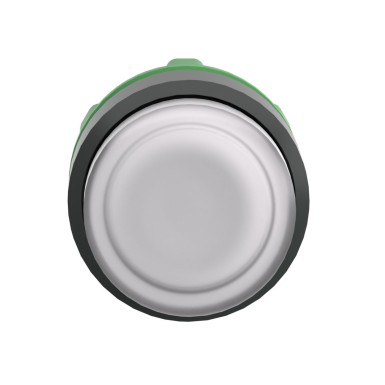 ZB5AW113 - Head for illuminated push button, Harmony XB5, XB4, white projecting pushbutton ?22 mm spring return - Schneider Electric - Head for illuminated push button, Harmony XB5, XB4, white projecting pushbutton ?22 mm spring return - Schneider Electric - 3