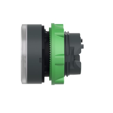 ZB5AW313 - Head for illuminated push button, Harmony XB5, plastic, white flush, 22mm, universal LED, spring return, plain lens - Schneider Electric - Head for illuminated push button, Harmony XB5, plastic, white flush, 22mm, universal LED, spring return, plain lens - Schneider Electric - 6