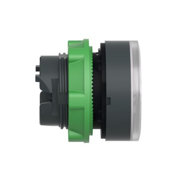 ZB5AW313 - Head for illuminated push button, Harmony XB5, plastic, white flush, 22mm, universal LED, spring return, plain lens - Schneider Electric - Head for illuminated push button, Harmony XB5, plastic, white flush, 22mm, universal LED, spring return, plain lens - Schneider Electric - 4