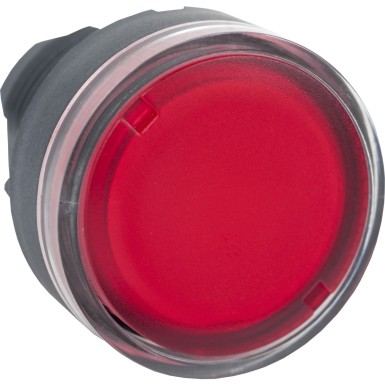 ZB5AW34 - Harmony XB5, Illuminated push button head, plastic, flush, red, ?22, spring return, plain lens for B - Schneider Electric - Harmony XB5, Illuminated push button head, plastic, flush, red, ?22, spring return, plain lens for B - Schneider Electric - 0