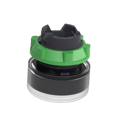 ZB5AW533 - Head for illuminated push button, Harmony XB5, plastic, green flush, 22mm, universal LED, plain lens, clear boot - Schneider Electric - Head for illuminated push button, Harmony XB5, plastic, green flush, 22mm, universal LED, plain lens, clear boot - Schneider Electric - 6