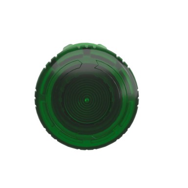 ZB5AW733 - Head for illuminated push button, Harmony XB5, plastic, green mushroom 40mm, 22mm, latching turn to release, clear boot - Schneider Electric - Head for illuminated push button, Harmony XB5, plastic, green mushroom 40mm, 22mm, latching turn to release, clear boot - Schneider Electric - 5