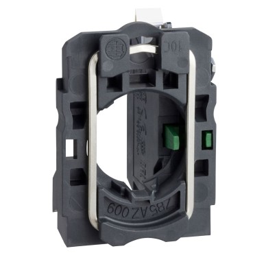 ZB5AZ1015 - Harmony XB5, Single contact block with body/fixing collar, plastic, spring clamp terminal, 1 NO - Schneider Electric - Harmony XB5, Single contact block with body/fixing collar, plastic, spring clamp terminal, 1 NO - Schneider Electric - 0