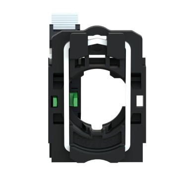 ZB5AZ1015 - Harmony XB5, Single contact block with body/fixing collar, plastic, spring clamp terminal, 1 NO - Schneider Electric - Harmony XB5, Single contact block with body/fixing collar, plastic, spring clamp terminal, 1 NO - Schneider Electric - 3