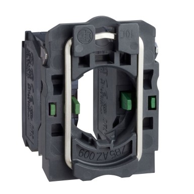 ZB5AZ103 - Single contact block with body fixing collar, Harmony XB5, plastic, screw clamp terminal, 2NO - Schneider Electric - Single contact block with body fixing collar, Harmony XB5, plastic, screw clamp terminal, 2NO - Schneider Electric - 0