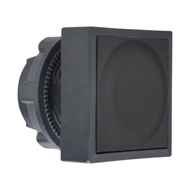 ZB5CA2 - Head for non illuminated push button, Harmony XB5, black square flush pushbutton ?22 mm spring retur - Schneider Electric - Head for non illuminated push button, Harmony XB5, black square flush pushbutton ?22 mm spring retur - Schneider Electric - 0