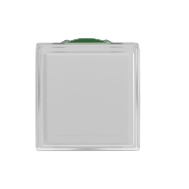 ZB5CV013 - Head for pilot light, Harmony XB5, square white ?22 mm plain lens integral led - Schneider Electric - Head for pilot light, Harmony XB5, square white ?22 mm plain lens integral led - Schneider Electric - 1