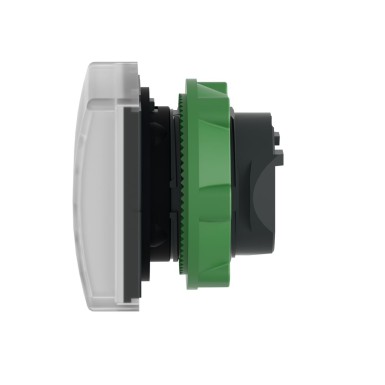 ZB5CV013 - Head for pilot light, Harmony XB5, square white ?22 mm plain lens integral led - Schneider Electric - Head for pilot light, Harmony XB5, square white ?22 mm plain lens integral led - Schneider Electric - 2