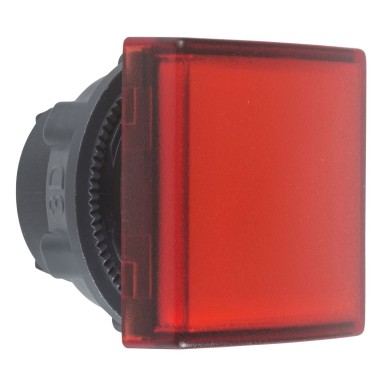 ZB5CV043 - Head for pilot light, Harmony XB5, square red ?22 mm plain lens integral led - Schneider Electric - Head for pilot light, Harmony XB5, square red ?22 mm plain lens integral led - Schneider Electric - 0