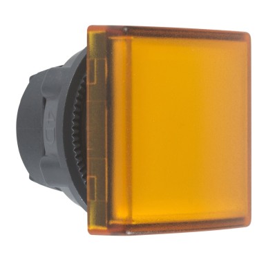 ZB5CV053 - Head for pilot light, Harmony XB5, square orange ?22 mm plain lens integral led - Schneider Electric - Head for pilot light, Harmony XB5, square orange ?22 mm plain lens integral led - Schneider Electric - 0