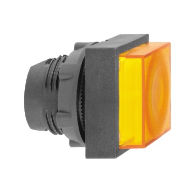 ZB5CW153 - Head for illuminated push button, Harmony XB5, plastic, orange projecting, 22mm, universal LED, for insertion of legend - Schneider Electric - Head for illuminated push button, Harmony XB5, plastic, orange projecting, 22mm, universal LED, for insertion of legend - Schneider Electric - 0