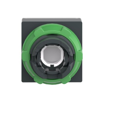 ZB5CW333 - Head for illuminated push button, Harmony XB5, green square square flush, 22mm, universal LED, for insertion of legend - Schneider Electric - Head for illuminated push button, Harmony XB5, green square square flush, 22mm, universal LED, for insertion of legend - Schneider Electric - 4