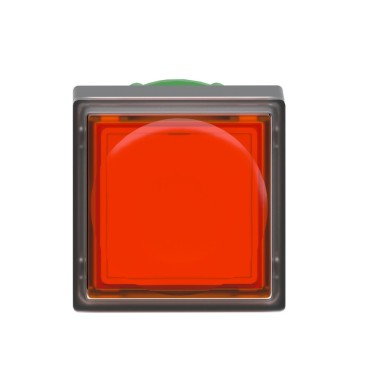 ZB5CW353 - Head for illuminated push button, Harmony XB5, orange square flush, 22mm, universal LED, spring return, unmarked - Schneider Electric - Head for illuminated push button, Harmony XB5, orange square flush, 22mm, universal LED, spring return, unmarked - Schneider Electric - 4