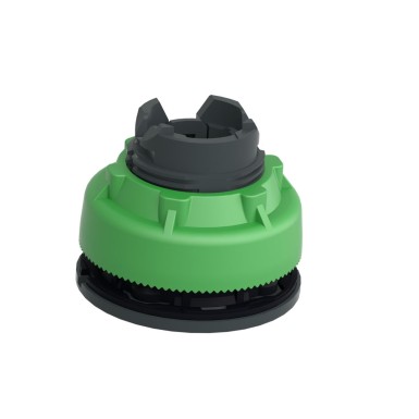 ZB5FA18 - Head for illuminated push button, Harmony XB5, antimicrobial, plastic, white flush mounted, 30mm, universal LED, - Schneider Electric - Head for illuminated push button, Harmony XB5, antimicrobial, plastic, white flush mounted, 30mm, universal LED, - Schneider Electric - 2