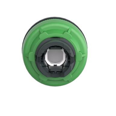 ZB5FW133 - Head for illuminated push button, Harmony XB5, plastic, green projecting, universal LED, spring return, unmarked - Schneider Electric - Head for illuminated push button, Harmony XB5, plastic, green projecting, universal LED, spring return, unmarked - Schneider Electric - 6