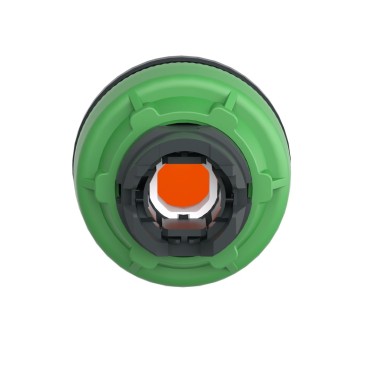 ZB5FW153 - Head for illuminated push button, Harmony XB5, plastic, orange projecting, universal LED, spring return, unmarked - Schneider Electric - Head for illuminated push button, Harmony XB5, plastic, orange projecting, universal LED, spring return, unmarked - Schneider Electric - 6