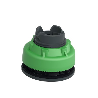 ZB5FW363 - Head for illuminated push button, Harmony XB5, antimicrobial, plastic, blue, 30mm, universal LED, plain lens - Schneider Electric - Head for illuminated push button, Harmony XB5, antimicrobial, plastic, blue, 30mm, universal LED, plain lens - Schneider Electric - 2