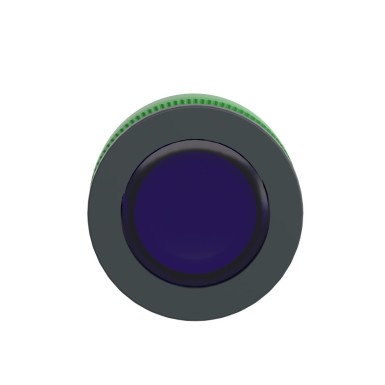 ZB5FW363 - Head for illuminated push button, Harmony XB5, antimicrobial, plastic, blue, 30mm, universal LED, plain lens - Schneider Electric - Head for illuminated push button, Harmony XB5, antimicrobial, plastic, blue, 30mm, universal LED, plain lens - Schneider Electric - 5