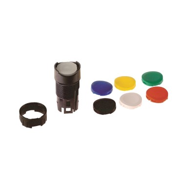 ZB6AA9 - Head for non illuminated push button, Harmony XB6, flush pushbutton Ш 16 spring return with 6 coloured caps unmarked - Schneider Electric - Head for non illuminated push button, Harmony XB6, flush pushbutton Ш 16 spring return with 6 coloured caps unmarked - Schneider Electric - 0