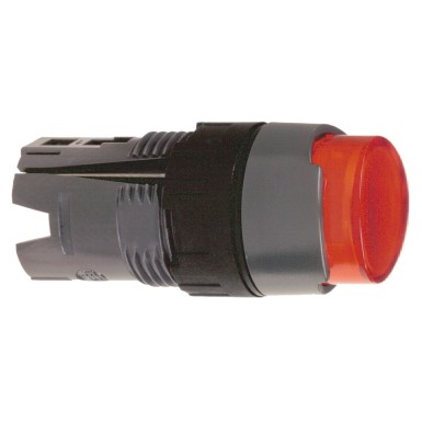 ZB6AE4 - Head for illuminated push button, Harmony XB6, red projecting pushbutton Ш 16 spring return 12...24 V - Schneider Electric - Head for illuminated push button, Harmony XB6, red projecting pushbutton Ш 16 spring return 12...24 V - Schneider Electric - 0