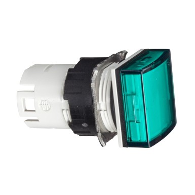 ZB6CV3 - Head for pilot light, Harmony XB6, square green, 16mm, integral LED - Schneider Electric - Head for pilot light, Harmony XB6, square green, 16mm, integral LED - Schneider Electric - 0