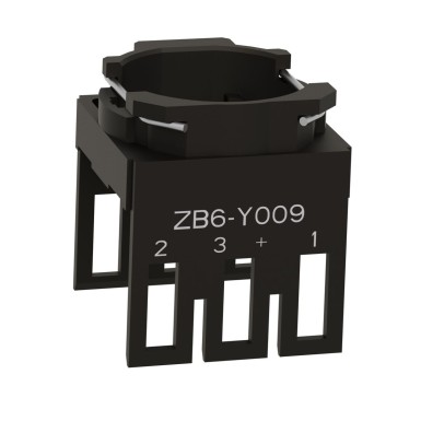 ZB6Y009 - Harmony XB6, body fixing collar for electrical block - Schneider Electric - Harmony XB6, body fixing collar for electrical block - Schneider Electric - 1