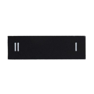 ZB6Y2179 - Harmony XB6, marked legend 8 x 21 mm for legend holder 24 x 48 mm, I II - Schneider Electric - Harmony XB6, marked legend 8 x 21 mm for legend holder 24 x 48 mm, I II - Schneider Electric - 0