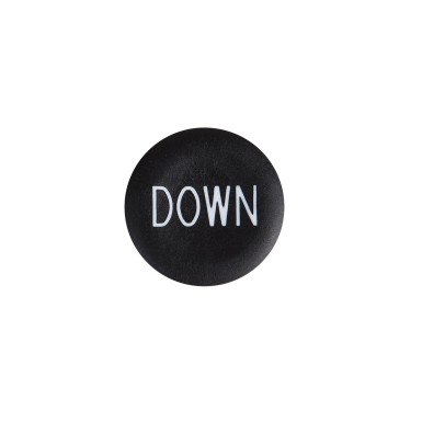 ZBA344 - Black cap marked down for circular pushbutton ?22 - Schneider Electric - Black cap marked down for circular pushbutton ?22 - Schneider Electric - 0