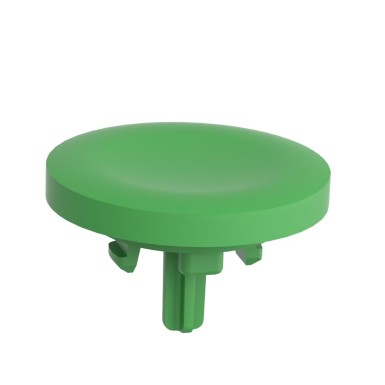 ZBAF3 - Harmony XB4, Harmony XB5, Antimicrobial green plain cap for flush mounted push button - Schneider Electric - Harmony XB4, Harmony XB5, Antimicrobial green plain cap for flush mounted push button - Schneider Electric - 6