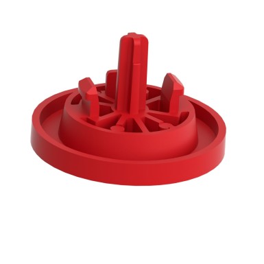 ZBAF4 - Harmony XB4, Harmony XB5, Antimicrobial red plain cap for flush mounted push button - Schneider Electric - Harmony XB4, Harmony XB5, Antimicrobial red plain cap for flush mounted push button - Schneider Electric - 2