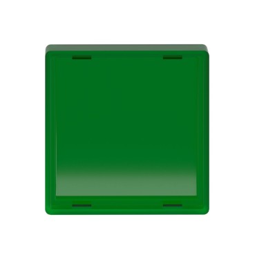 ZBCV0133 - Head for pilot light, Harmony XB5, green square, 22mm, universal LED, plain lens, unmarked - Schneider Electric - Head for pilot light, Harmony XB5, green square, 22mm, universal LED, plain lens, unmarked - Schneider Electric - 2