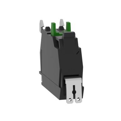 ZBE1013 - Harmony XB4, Single contact block, silver alloy, faston connector, 1 NO - Schneider Electric - Harmony XB4, Single contact block, silver alloy, faston connector, 1 NO - Schneider Electric - 5