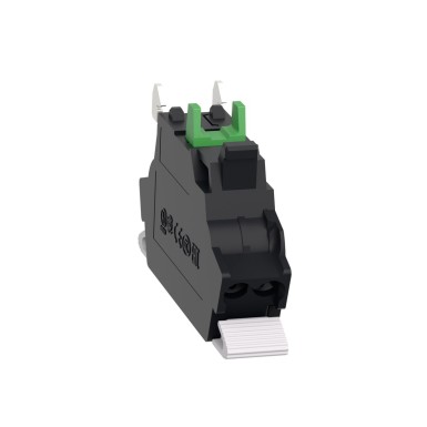 ZBE1015 - Single contact block, Harmony XB4, silver alloy, spring clamp terminal, 1NO - Schneider Electric - Single contact block, Harmony XB4, silver alloy, spring clamp terminal, 1NO - Schneider Electric - 4