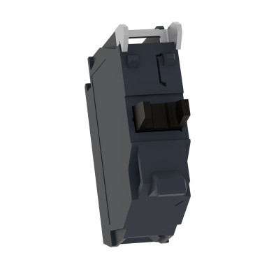 ZBE1016 - Harmony XB4, Single contact block, silver alloy, gold flashed, screw clamp terminal, 1 NO - Schneider Electric - Harmony XB4, Single contact block, silver alloy, gold flashed, screw clamp terminal, 1 NO - Schneider Electric - 4