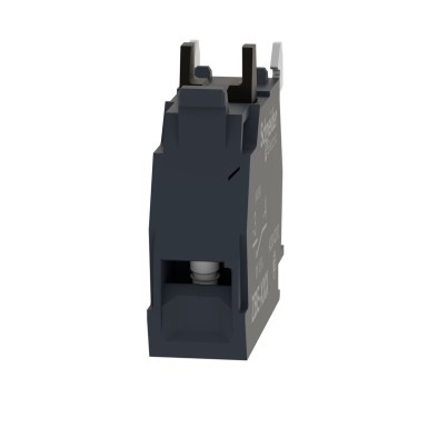 ZBE1016 - Harmony XB4, Single contact block, silver alloy, gold flashed, screw clamp terminal, 1 NO - Schneider Electric - Harmony XB4, Single contact block, silver alloy, gold flashed, screw clamp terminal, 1 NO - Schneider Electric - 5