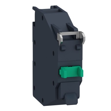 ZBE101GEX - Contact block, Harmony XB4 - ATEX D, single contact, gas protected contact, screw clamp terminals, 1NO - Schneider Electric - Contact block, Harmony XB4 - ATEX D, single contact, gas protected contact, screw clamp terminals, 1NO - Schneider Electric - 0