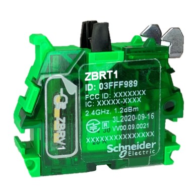 ZBRT1 - Harmony XB4, Transmitter for wireless and batteryless push button, plastic, black - Schneider Electric - Harmony XB4, Transmitter for wireless and batteryless push button, plastic, black - Schneider Electric - 0