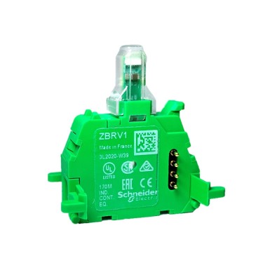 ZBRV1 - Visual feedback, Harmony XB5R, for use with ZBRT transmitters, for wireless and batteryless pushbutton - Schneider Electric - Visual feedback, Harmony XB5R, for use with ZBRT transmitters, for wireless and batteryless pushbutton - Schneider Electric - 0