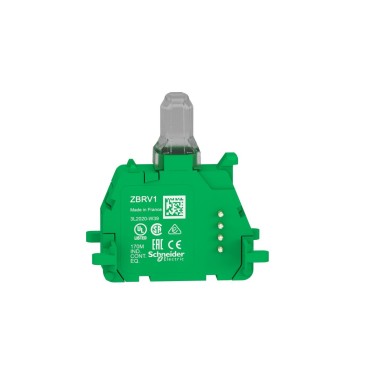 ZBRV1 - Visual feedback, Harmony XB5R, for use with ZBRT transmitters, for wireless and batteryless pushbutton - Schneider Electric - Visual feedback, Harmony XB5R, for use with ZBRT transmitters, for wireless and batteryless pushbutton - Schneider Electric - 3