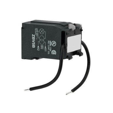 ZBV5B - Harmony XB4, Transformer block, for light block with integral LED, 400 V - Schneider Electric - Harmony XB4, Transformer block, for light block with integral LED, 400 V - Schneider Electric - 0